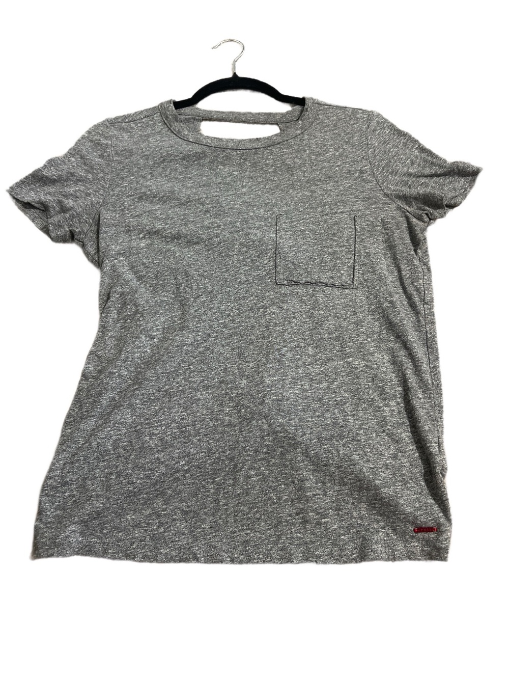 Everyday Heather Gray Pocket Short Sleeve Tee